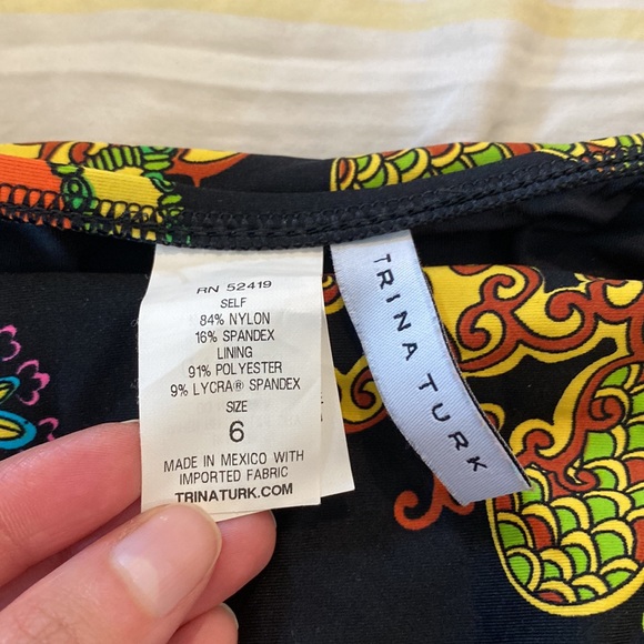 Trina Turk Bikini Bottoms NWOT size 6 - Picture 4 of 6